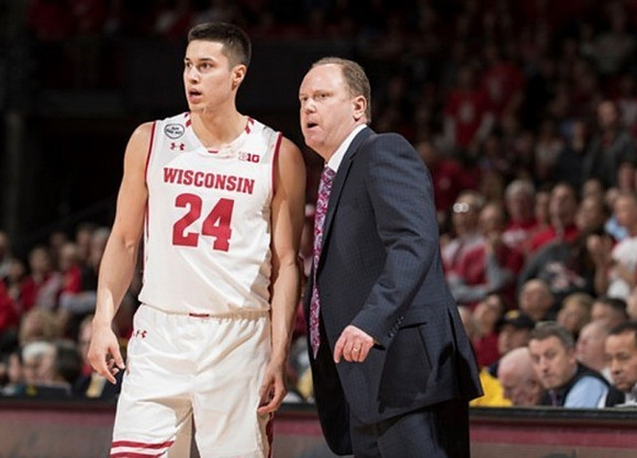 Wisconsin Badgers Head Coach Greg Gard