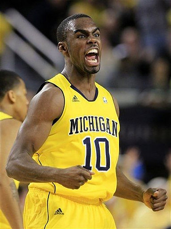Trey Burke (3) and Tim Hardaway Jr. (10)