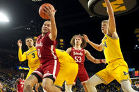 Jaelin Llewellyn (3), Terrance Williams II (5), and Youssef Khayat (24)