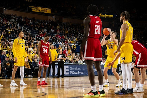 Jaelin Llewellyn (3), Juwan Howard, Jackson Selvala (34), and Tray Jackson (2)
