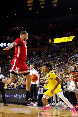 Dug McDaniel (0) and Nebraska Head Coach Fred Hoiberg