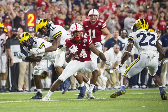 Brad Hawkins (2), Josh Ross (12), and Gemon Green (22)