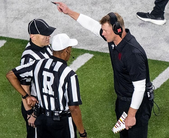 Nebraska Head Coach Scott Frost