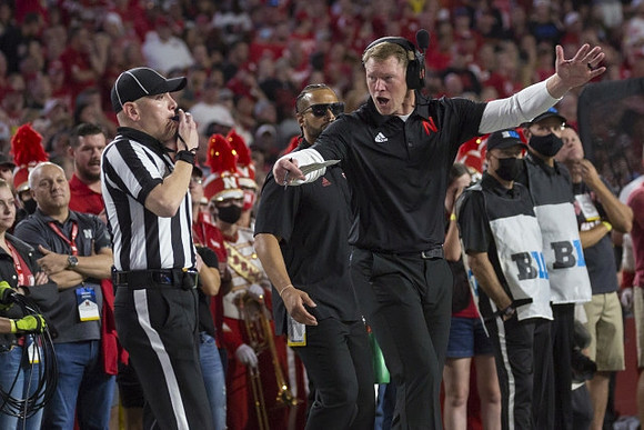 Nebraska Head Coach Scott Frost