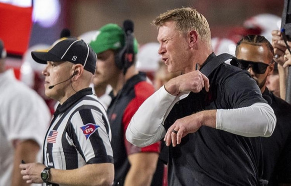 Nebraska Head Coach Scott Frost