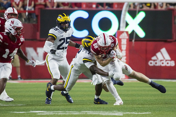 Junior Colson (25) and Brad Hawkins (2)
