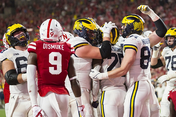 Andrew Vastardis (68), Hassan Haskins (25), Joel Honigford (84), and Ryan Hayes (76)