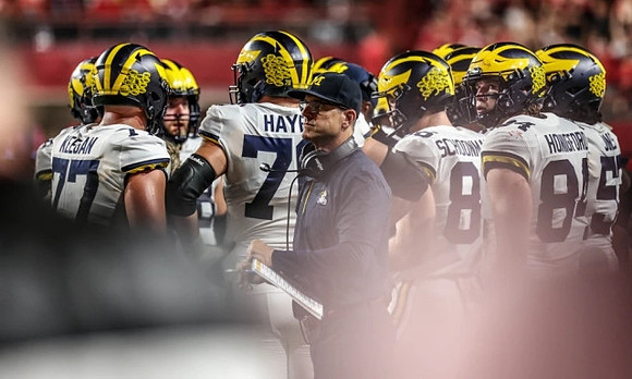 Jim Harbaugh and Michigan Team