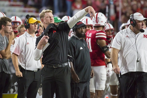 Nebraska Head Coach Scott Frost