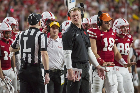 Nebraska Head Coach Scott Frost