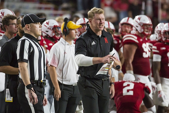 Nebraska Head Coach Scott Frost