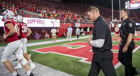 Nebraska Head Coach Scott Frost