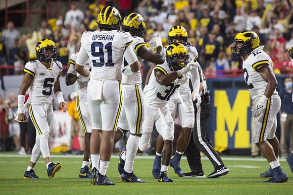DJ Turner (5), Taylor Upshaw (91), Daxton Hill (30), and Josh Ross (12)