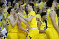 C.J. Baird (24), Jon Teske (15), Colin Castleton (11), David DeJulius (0), and Brandon Johns Jr. (23)