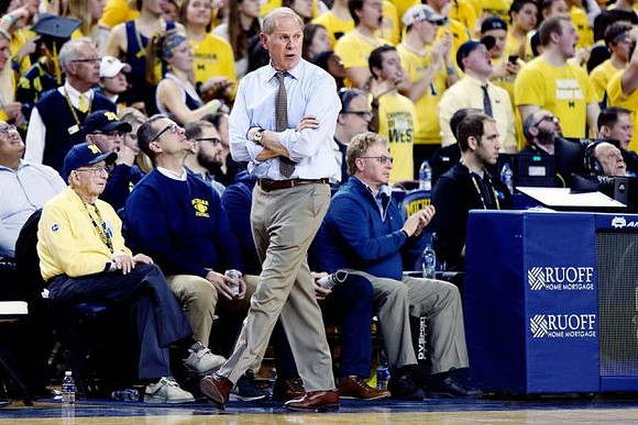 Jim Harbaugh and John Beilein