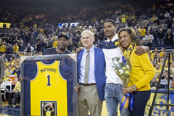 John Beilein and Charles Matthews (1)