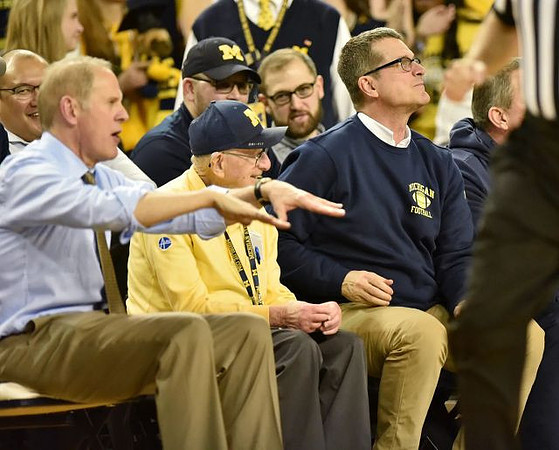 John Beilein and Jim Harbaugh