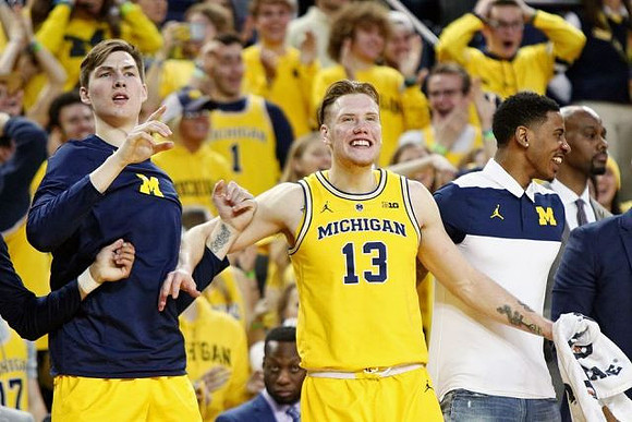 Colin Castleton (11), Ignas Brazdeikis (13), and Charles Matthews (1)