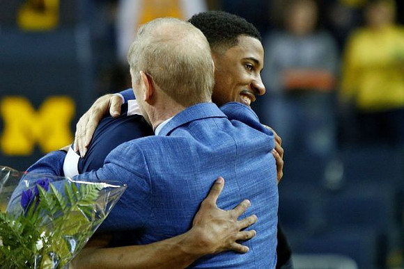 John Beilein and Charles Matthews (1)