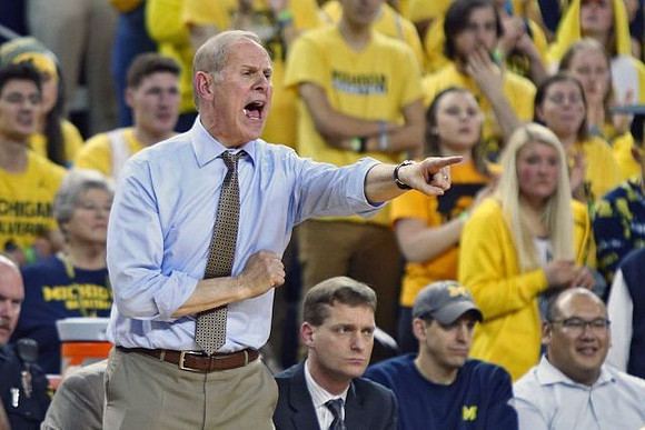 John Beilein and Luke Yaklich