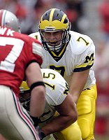 Chad Henne (7) and David Baas (75)