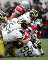 LaMarr Woodley (56), Ernest Shazor (25), Pat Massey (94), and Pierre Woods (99)