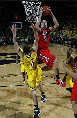 Mitch McGary (4) and Glenn Robinson III (1)