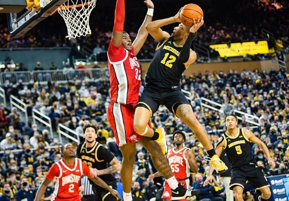 DeVante' Jones (12), Brandon Johns Jr. (23), and Terrance Williams II (5)