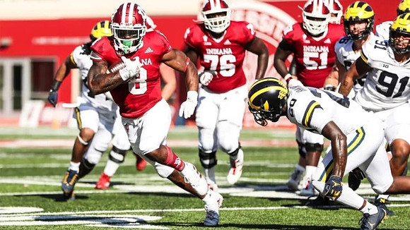Cameron McGrone (44), Brad Hawkins (20), Gabe Newburg (99), and Taylor Upshaw (91)