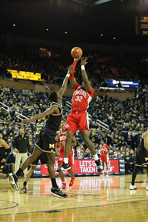 Moussa Diabate (14) and Caleb Houstan (22)