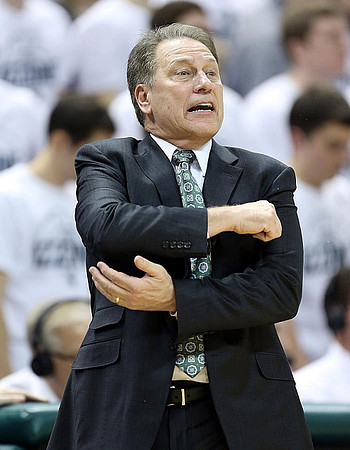 Michigan State Head Coach Tom Izzo