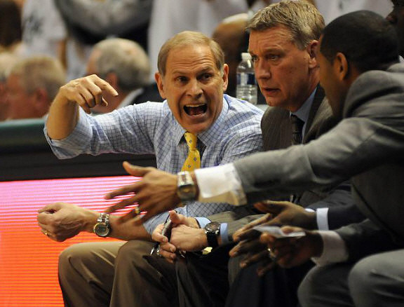 John Beilein, Jeff Meyer, and LaVall Jordan