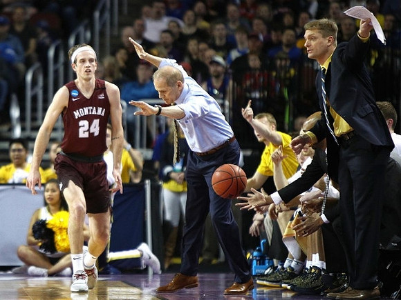 John Beilein and Luke Yaklich