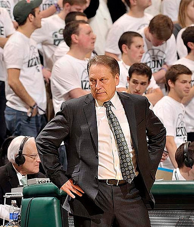 Michigan State Head Coach Tom Izzo