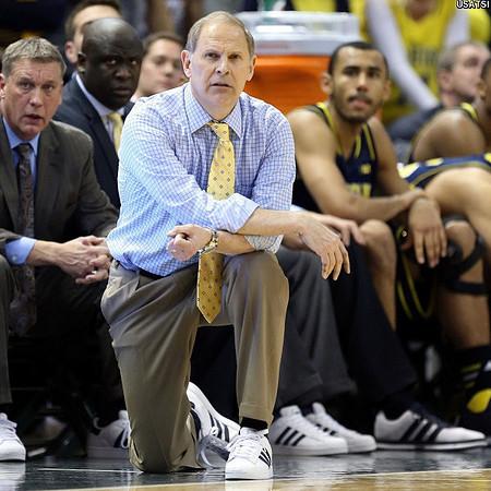 Jeff Meyer, Bacari Alexander, John Beilein, and Jon Horford (15)