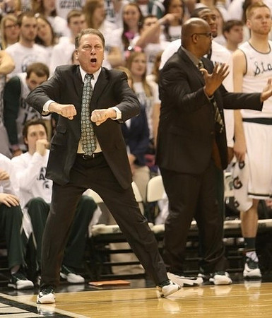 Michigan State Head Coach Tom Izzo