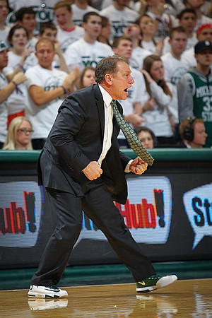 Michigan State Head Coach Tom Izzo