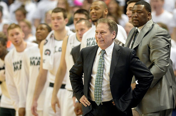 Michigan State Head Coach Tom Izzo