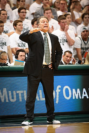 Michigan State Head Coach Tom Izzo