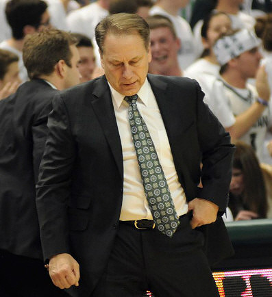 Michigan State Head Coach Tom Izzo