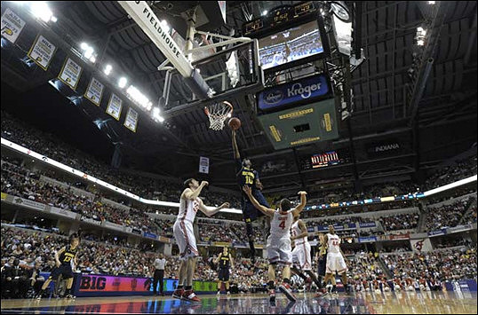 Matt Vogrich (13), Stu Douglass (1), Tim Hardaway Jr. (10), and Evan Smotrycz (23)