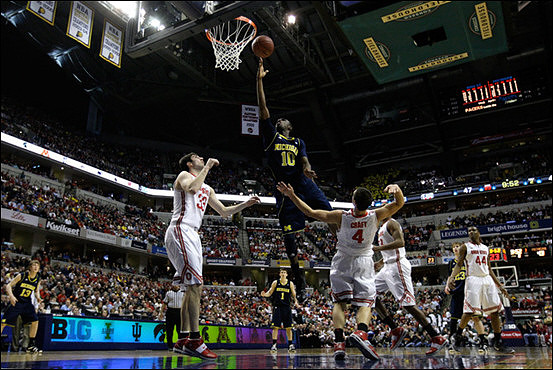 Matt Vogrich (13), Stu Douglass (1), Tim Hardaway Jr. (10), and Evan Smotrycz (23)