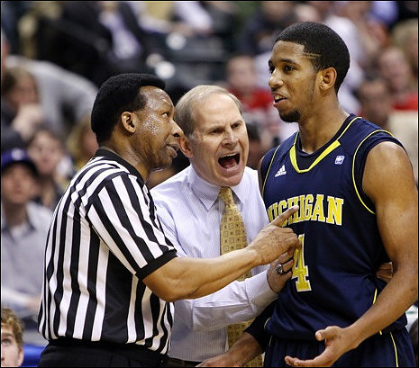 John Beilein and Darius Morris (4)