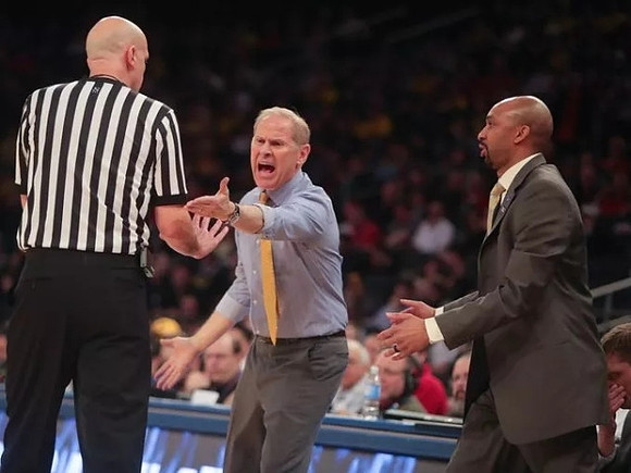 John Beilein and Saddi Washington