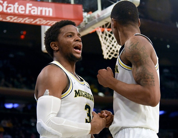 Zavier Simpson (3) and Charles Matthews (1)