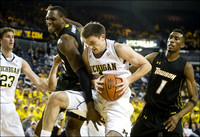 Evan Smotrycz (23) and Stu Douglass (1)