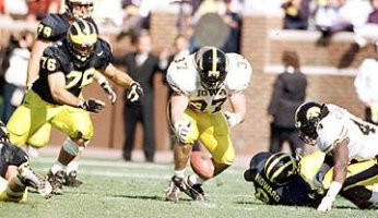 Chris Howard (8), Steve Hutchinson (76), and Jeff Backus (79)