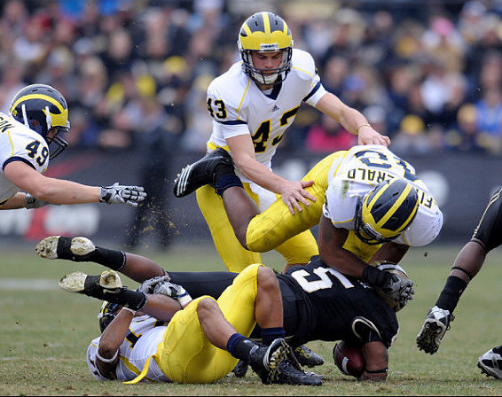 John McColgan (49), Will Hagerup (43), J.B. Fitzgerald (42), and Tony Anderson (17)