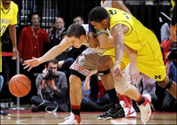 Tim Hardaway Jr. (10) and Darius Morris (4)