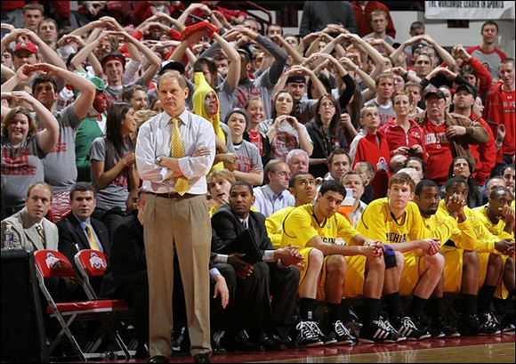 John Beilein, LaVall Jordan,  and Michigan Team